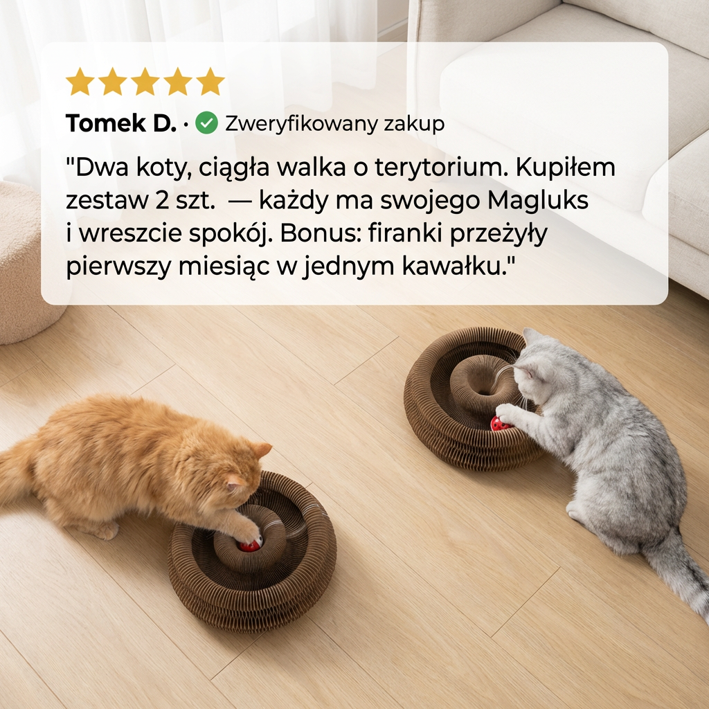 Interaktywny Drapak Dla Kotów Maglus