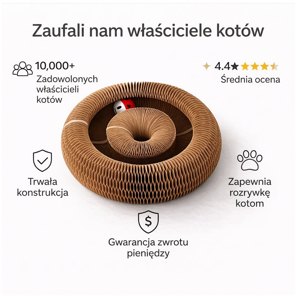 Interaktywny Drapak Dla Kotów Maglus